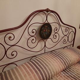 letto matrimoniale in ferro