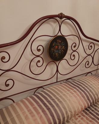 letto matrimoniale in ferro