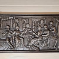 Piastra in ghisa per camino