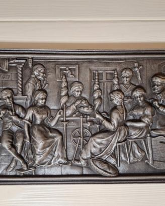 Piastra in ghisa per camino