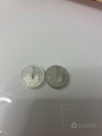 Moneta 1 centesimo anni 50