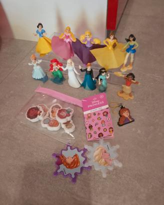 Lotto disney principesse gommine kinder ecc.