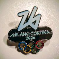 pin spilla logo ufficiale olimpiadi Milano 