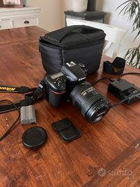 Nikon D7500 con Obbiettivo Nikkor 18-200 Originale