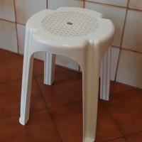 sgabello multiuso in plastica rigida