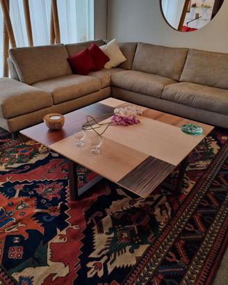 Tavolino Patchwork di legni pregiati