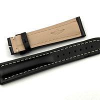 Cinturino Breitling Navitimer Vera Pelle Nero 22mm