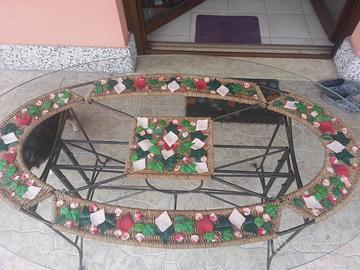 Tavolo in cristallo