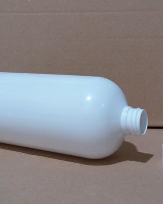 Flacone PET Bianco 1000 ml con Tappo a vite in PP