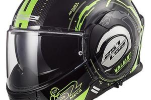 Casco Moto Modulare LS2 FF399 VALIANT Nucleus Nero