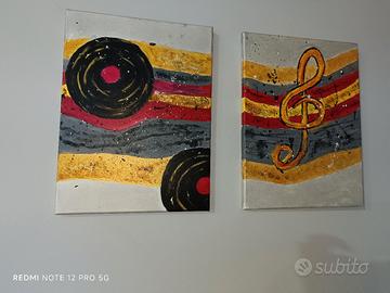 coppia di quadri 30x40 