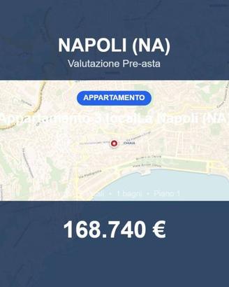 Immobile in asta di 54 m² con box auto a Napoli