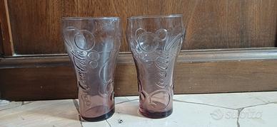 bicchieri Coca Cola lilla 