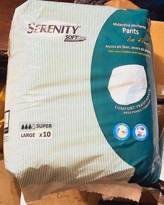 Pannoloni mutanda Serenity SoftDry SUPER Taglia L