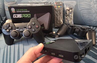 Console G36 Pro 4K Android TV con Doppi Pad