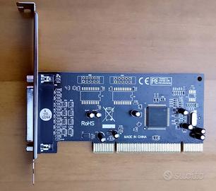 SCHEDA PCI PORTA PARALLELA 25 PIN