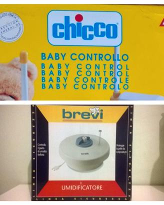 BABY CONTROL CHICCO + UMIDIFICATORE BREVI VINTAGE