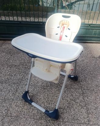 Seggiolone Chicco Polly Easy Marine completo