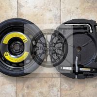 Ruotino con plastica, crick e chiave Audi A1 Polo