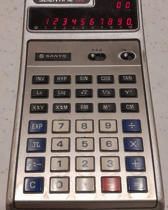 Calcolatrice scientifica vintage Sanyo Scientific