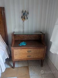 comodino vintage originale anni 50/60