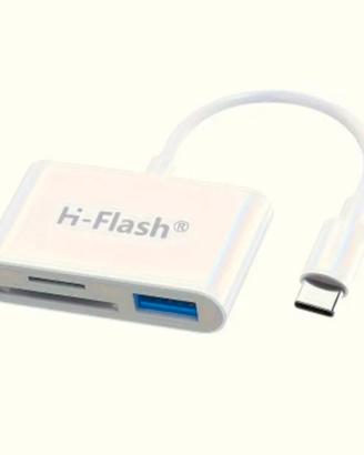 H-Flash Lettore/Scrittore di Schede SD/TF/Memory C