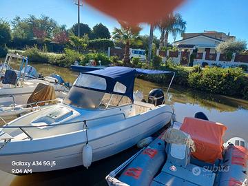 Barca sessa key west 20 con motore Mercury 115 cv 