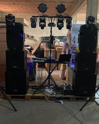 Impianto Audio Vonyx Completo per Dj Set