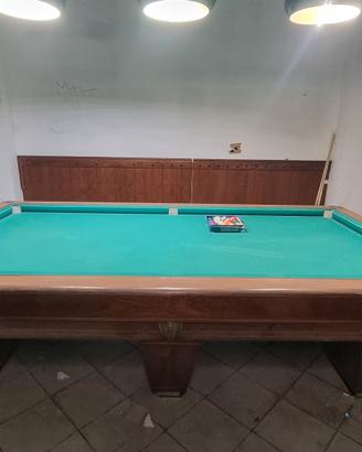 Tavolo da Biliardo Professionale in Legno Massello