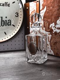 Set per Amari in cristallo e Argento con Valigetta