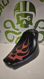 Sella softail monoposto originale hd skull