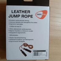 Corda di cuoio per saltare 