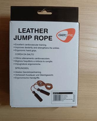 Corda di cuoio per saltare 