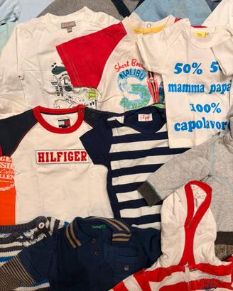 Stock vestiti bambino 0-3 mesi multi marca