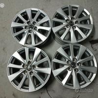 4 cerchi lega mazda 3-5 cx3-5-7 r17 lt2614