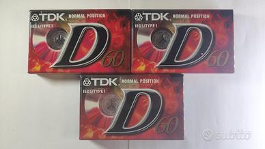N°3 Audiocassette TDK D60
