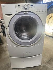 lavatrice a carica frontale Whirlpool AWM 8000