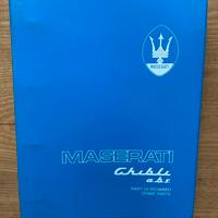 Maserati Ghibli Manuale Ricambi