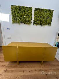 Credenza mobile giallo ocra Alf DaFrè