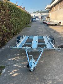 carrello rimorchio per trasporto moto