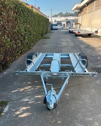 carrello rimorchio per trasporto moto