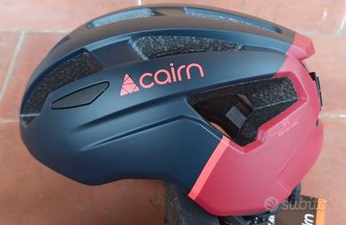 Casco bici Cairn Prism II Tg. M 55-58cm Blu/Rosso