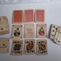 Mini carte da gioco d'epoca