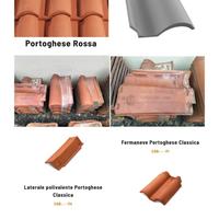 Tegole portoghesi rosse