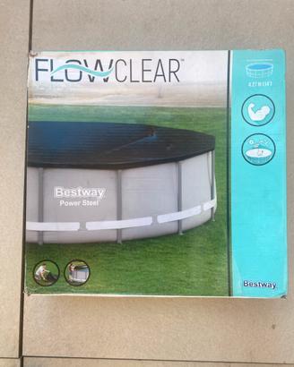 Bestway 58248 telo copertura piscina 4,27m nuovo