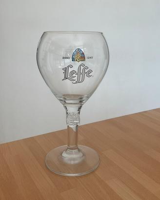 Bicchiere birra calice Leffe 50 cl originale
