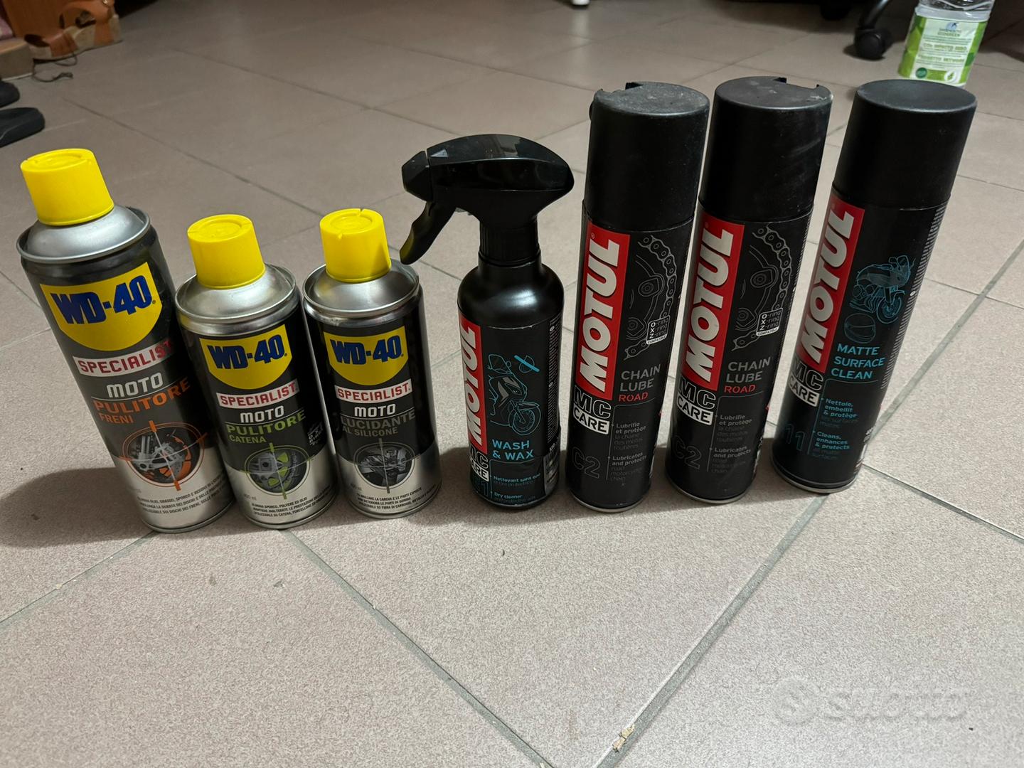 Kit pulizia moto Wd40 - Accessori Moto In vendita a Salerno