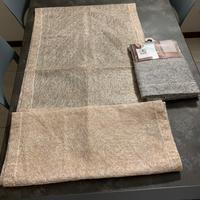 4 Tende 60x240 cm (2 Oro, 2 Argento)