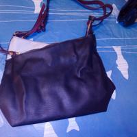 borsa carpisa  nera e rossa