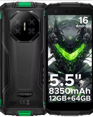 Doogee Fire3 Rugged Smartphone Android 15, 8350mA